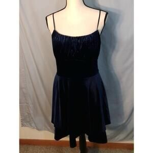 Emerald Sundae navy party / prom dress with sparkles